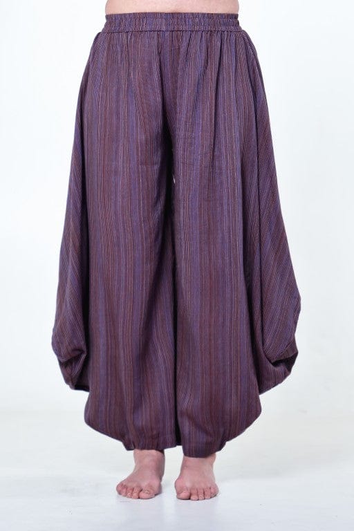 Brown Textured Cotton Pyjama Nightsuit Set - Image 6
