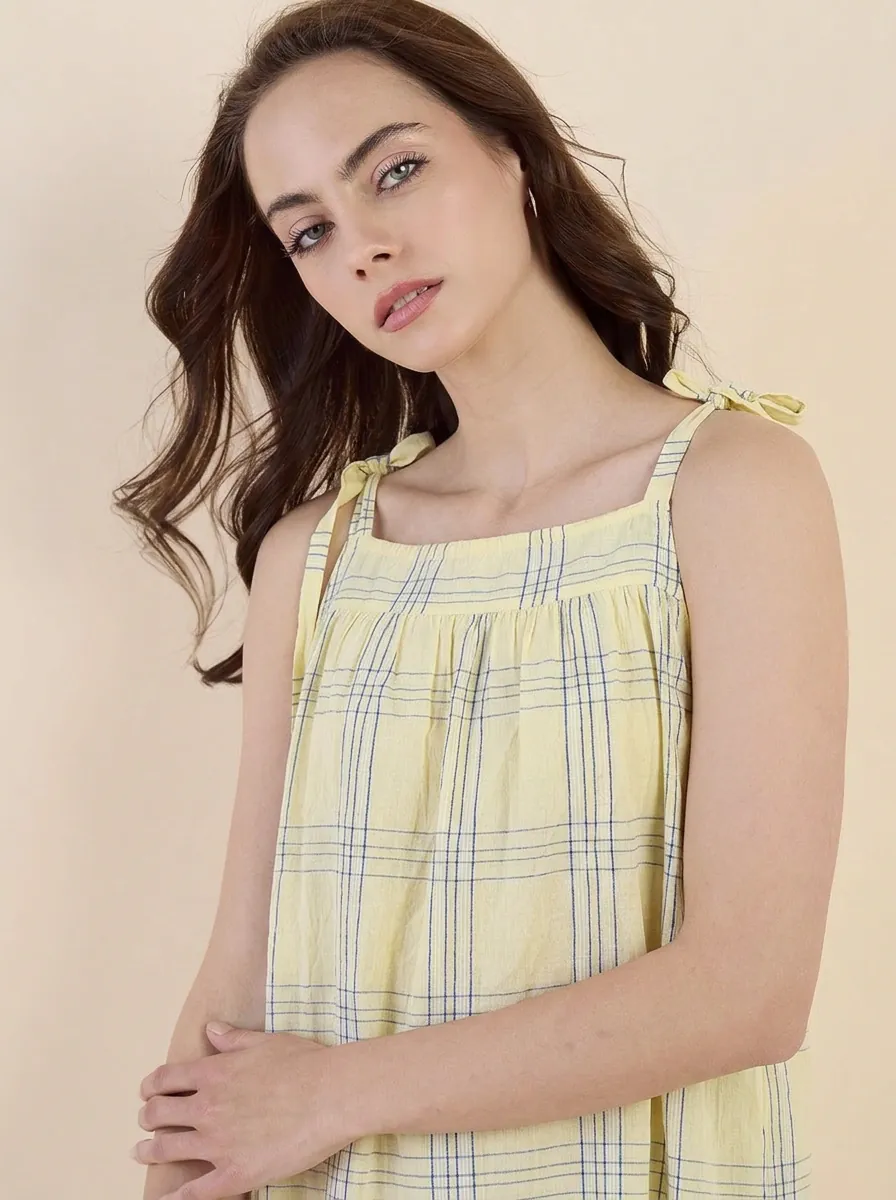 Lemon Cottage Yellow Nightgown - Image 3