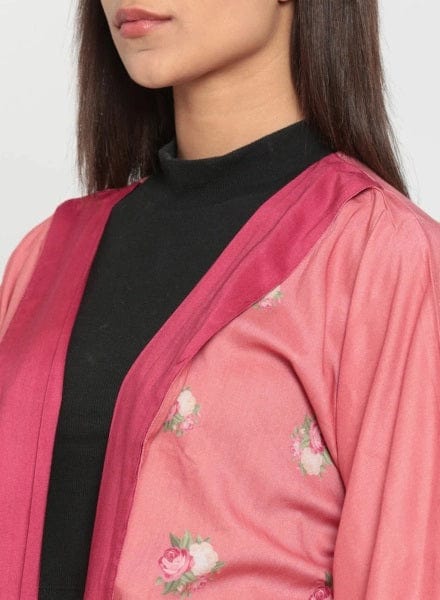 Pink And Roses Shrug - (Clearance - Final Sale) - Image 4